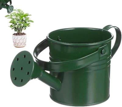 Gieter Buiten - Tuingieter Decoratief - Planten Verzorgen - Gegalvaniseerd IJzer - 8 x 8 x 8 cm - Leger groen