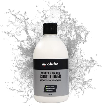 Airolube Bumper & Plastic Conditioner -500ml | Bumper Zwart Herstellen - Kleur Bumper Herstellen - Kunststof Herstellen / Milieubewuste Keuze / Plantaardige Formule