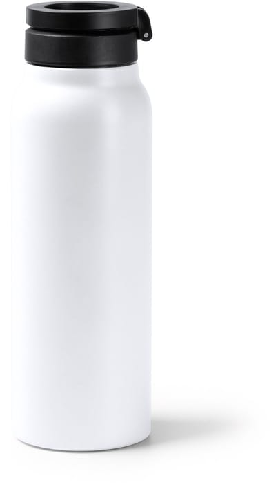 Dubbelwandige RVS Thermosfles. 750 ml kleur Wit Heydud 1787