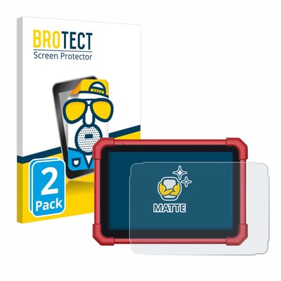 BROTECT - Screenprotector voor Launch X-431 Euro Turbo II - Folie Beschermfolie matte 2 Stuks