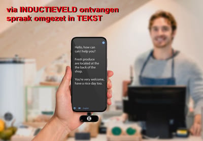 Inductie Loop-to-Text converter