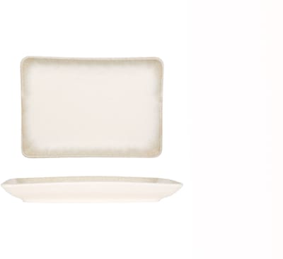 Kütahya Porselen Serveerschaal - Glow - Porselein - 18x13 cm - set van 2