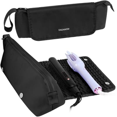Dailygoods - Draagbare Kapperskit met Hittebestendige Mat