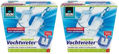 Bison Vochtvreter - 2 x 450 gr - Voordeelverpakking