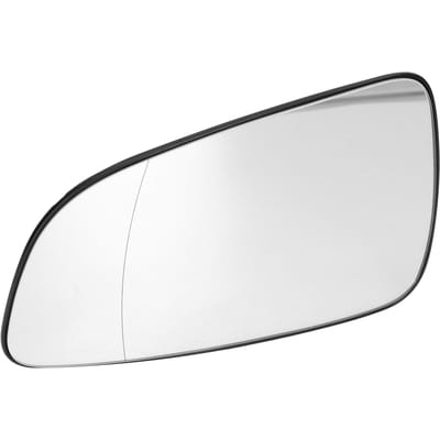 Verre de rétroviseur gauche ABS Bonne réflectivité Remplacement pour Vauxhall Astra H 2004?2009 white