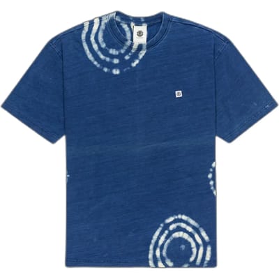 Element Circle T-shirt Met Korte Mouwen Blauw XS Man