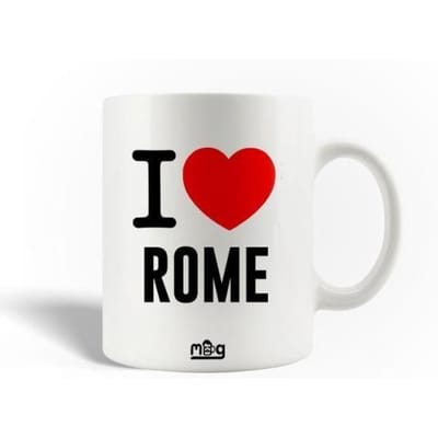 Mug en Céramique I Love Rome l'Italie
