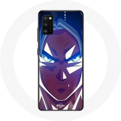 Coque Samsung Galaxy A41 Dragon Ball Goku Visage énervé
