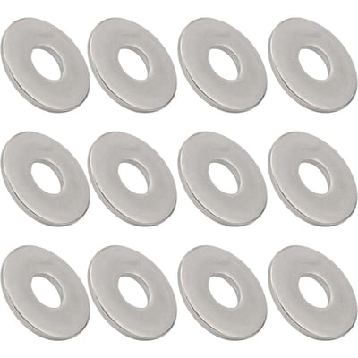 100 stuks platte ringen 304 roestvrij staal vergrote schroefaccessoires bevestigingsmateriaal M8x24mm