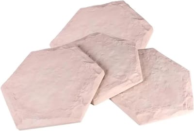 Tuin Stapstenen - Buitenpad Stenen - Landschap Verfraaien - Set van 4 stuks - 39x45x2.2cm