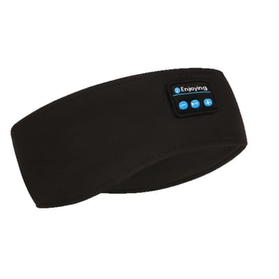 carmdering - Slaaphoofdtelefoon - Draadloze Bluetooth-muziek sporthoofdband - Ultrazachte slaaphoofdband aan de zijkant - Oplaadbare en wasbare hoofdband - Uitgerust met HD-stereoluidsprekers - Perfect voor slapen, sporten, hardlopen