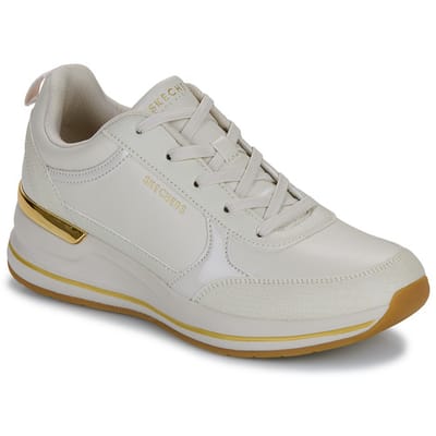 Skechers Skechers Billion 2 Fine Shine Wedge Sneakers beige