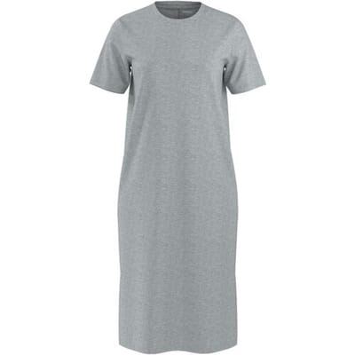 ESMARA Dames midi jurk (Grijs, XS (32/34))