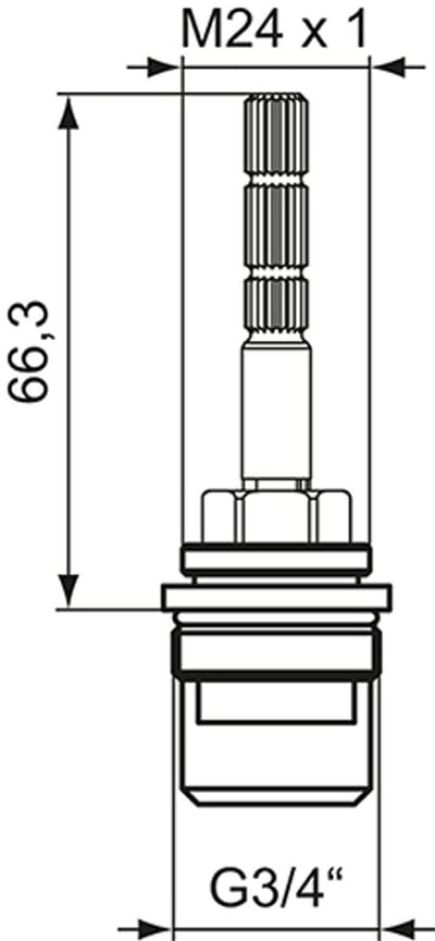 Ideal Standard JADO keramisch bovendeel G3/4, H960935NU, rechtsluitend, H960935NU
