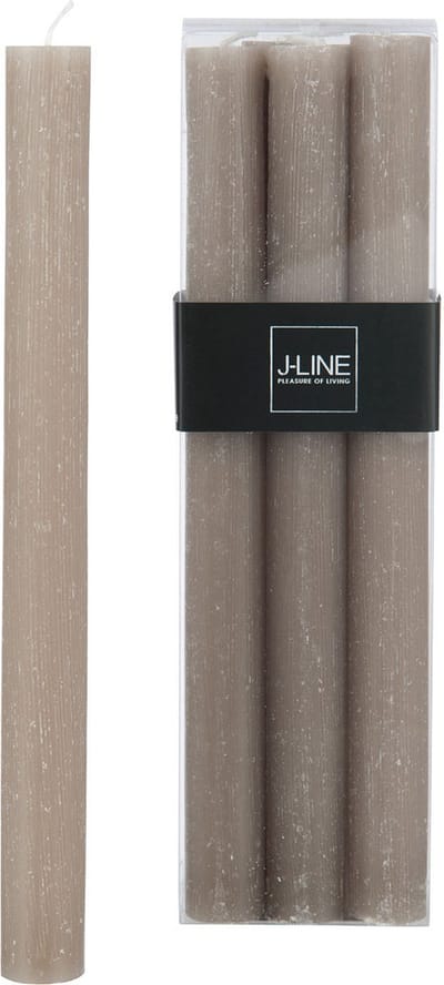 J-Line tafelkaars Topo - grijs - 9U - doos van 6