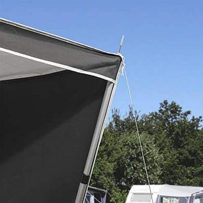 Telescopische Tentstokken 93-230 cm Aluminium 2 Stuks