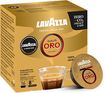 Koffiecapsules voor Lavazza® machines Lavazza A Modo Mio Qualità Oro, 16 st.