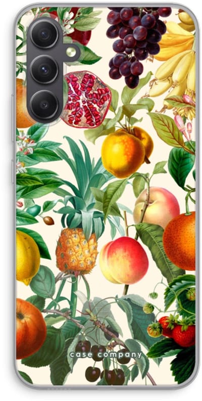 Case Company® - Hoesje geschikt voor Samsung Galaxy A34 hoesje - Classic Flora - Soft Cover Telefoonhoesje - Bescherming aan alle Kanten en Schermrand