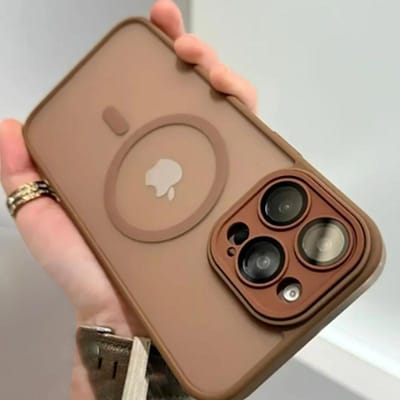 Luxe Matte Magnetische Hoes Voor iPhone 16 Pro Max 16 Plus Coque Voor iPhone 15 14 13 12 Pro Max Voor Magsafe Draadloze Oplader Cover For iPhone 12 ProMax