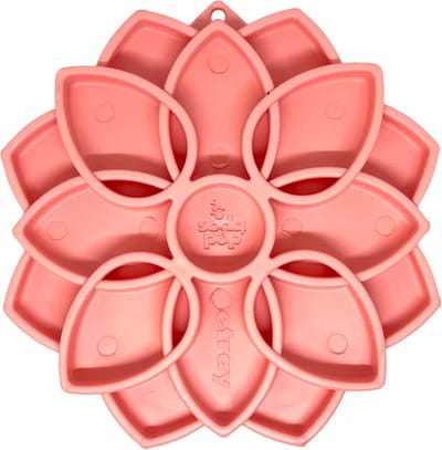 Sodapup - Light Pink Mandela Softie - Slowfeeder - Likmat hond - Voerbak hond - Roze
