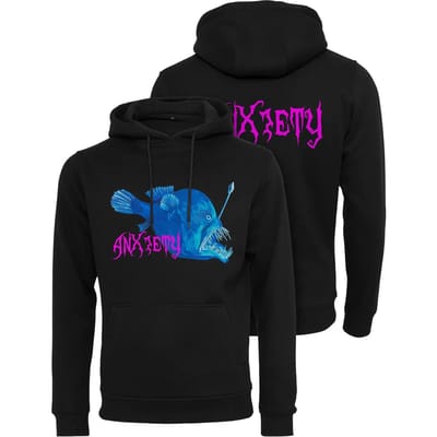 Mister Tee - Anxiety Hoodie/trui - S - Zwart