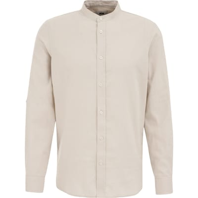 WE Fashion Shirt Ecru Taglia: L | Camicie Business Outlet | Uomo | Marrone