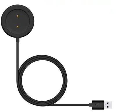 DrPhone Magnetische Oplader Compatibel Met Amazfit T-Rex / GTR / GTS – 2-Pin USB Oplaadkabel – Compatibel Met Huami A1901, A1909 en A1918 – 1M