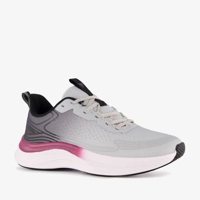 Osaga dames fitnessschoenen grijs roze - Maat 36 - Extra comfort - Memory Foam