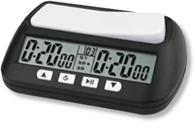 Schaaktimer, ABS-behuizing Duurzaam, Digitale Schaaktimer, Geluidsalarmfunctie, Schaakklok Ys 902 Geschikt Voor Chess, Go