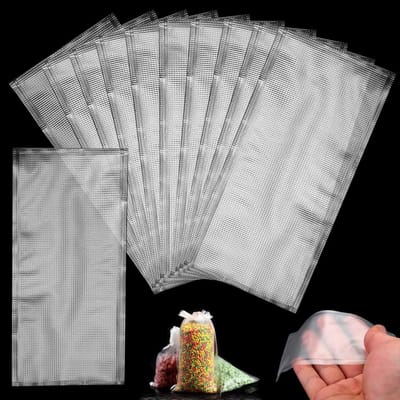 200 Stuks Oplosbare PVA Tassen voor Aas, Perfect voor Pellets, Aardwormen en Maïs (7 x 14 cm)