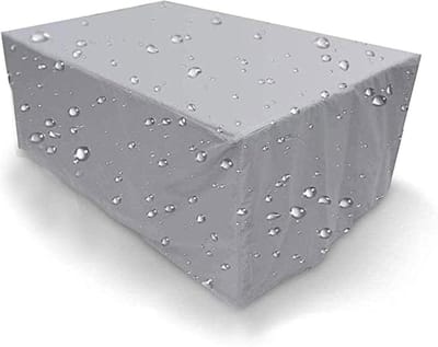 Tuinmeubelhoes - Tafelafdekking Meubels - Meubels Beschermen - Waterdicht Oxford Stof - 200 x 100 x 75 cm - Zilver