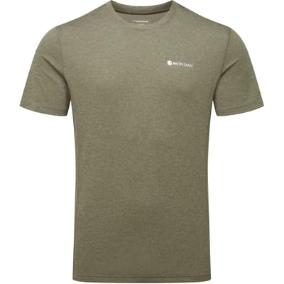 Montane Dart T-shirt Met Korte Mouwen Groen,Grijs S Man