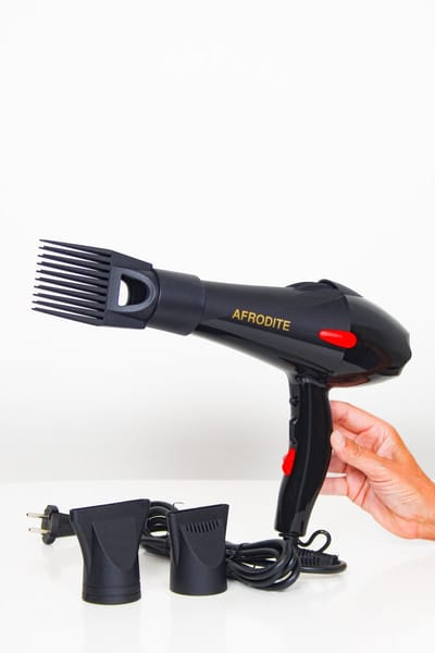 Afrodite Hair Dryer 2800 Watts (Afro Haar Föhn, Afro Haar Droger)