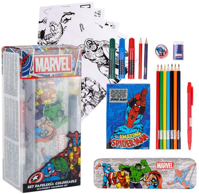 Marvel Avengers Tekenset Tekendoos Tekenen - 25 pieces