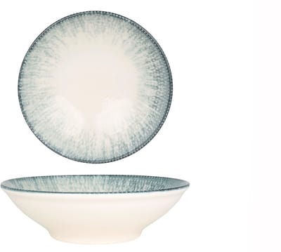 Kütahya Porselen Kommetje - Iceberg - Porselein - 24 cm (1600cc) - set van 2