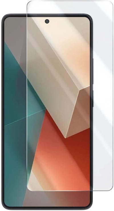 Jaym, Screenprotector geschikt voor Redmi Note 13 4G / 5G - Tempered Glass Ultra-Resistant, Transparant