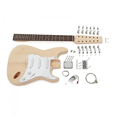 Guitarworks Duo-Cutaway Doe-het-zelf 12-snarig Elektrisch Gitaarpakket