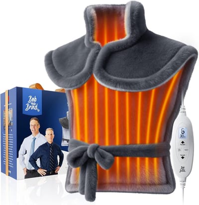 Elektrische Verwarmingsdeken - Hitte Pad - Spierverlichting - Rand Verzwaard - 60x85cm