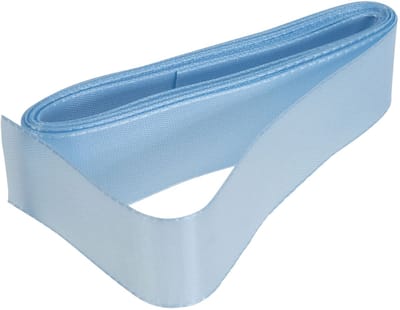 Decoratief lint cadeaulint lichtblauw lint blauwe zelfkant 25mm 3m 10s