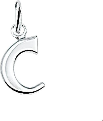 Zilveren Hanger letter C 1002763