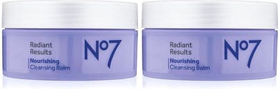 No7 Radiant Results Nourishing Cleansing Balm - hypo-allergeen - tegen droge huid 2x125ml
