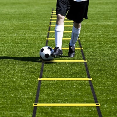 Behendigheidsschaal - Trainingsschaal Snelheidsschaal - Sporttraining Verbeteren - 12 Sporten Sterk Materiaal - 600 x 42 cm - Niet gespecificeerd
