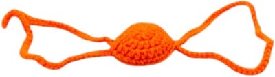 Neuswarmer - Geel - Neusmuts - Carnaval - Neusverwarmer - Handgemaakt - Neuswarmer alleen over je neus