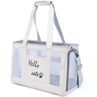 Kattentas Huisdier Uitje Draagbaar Transparant Kat Crossbody Tas Draagbare Ruimtecapsule Uitje Schoudertas Rugzak Kattenbenodigdheden 44*19*30cm