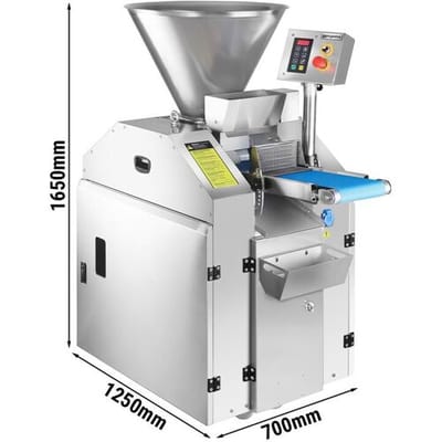GGM Gastro Teigportionierer - 1,5 kW - Gewichtsbereich: ~100-600g - Kapazität: 60kg - max. 2000 Stk/h