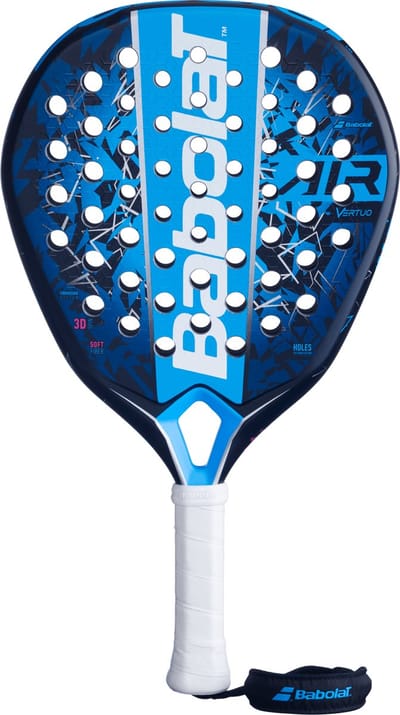 Babolat Air Vertuo 2025 Padelracket - Hybride - 335/355 gram - Blauw/Zwart