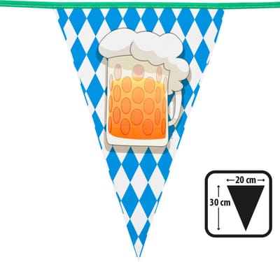 Boland - PE vlaggenlijn Beer party - Geen thema - Babyshower - Gender reveal