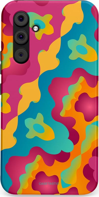 Casetastic Hoesje Geschikt voor Samsung A54 (5G) - Stijlvolle Beschermende Duo-layer Case - Vlektastisch