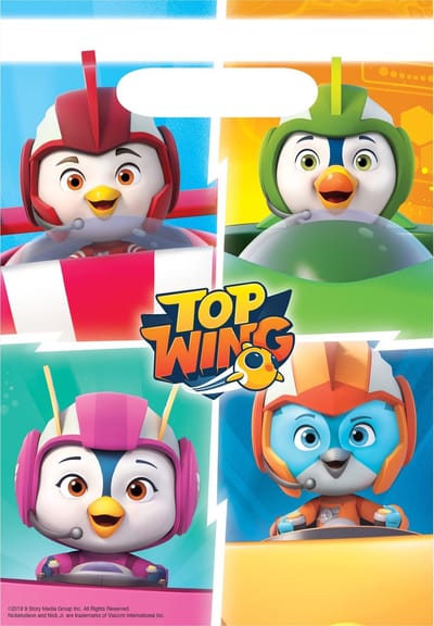 Amscan Feestzakjes Top Wing 23,5 Cm 8 Stuks