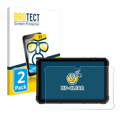 BROTECT - Screenprotector voor Ulefone Armor Pad 2 - Folie Beschermfolie transparant 2 Stuks